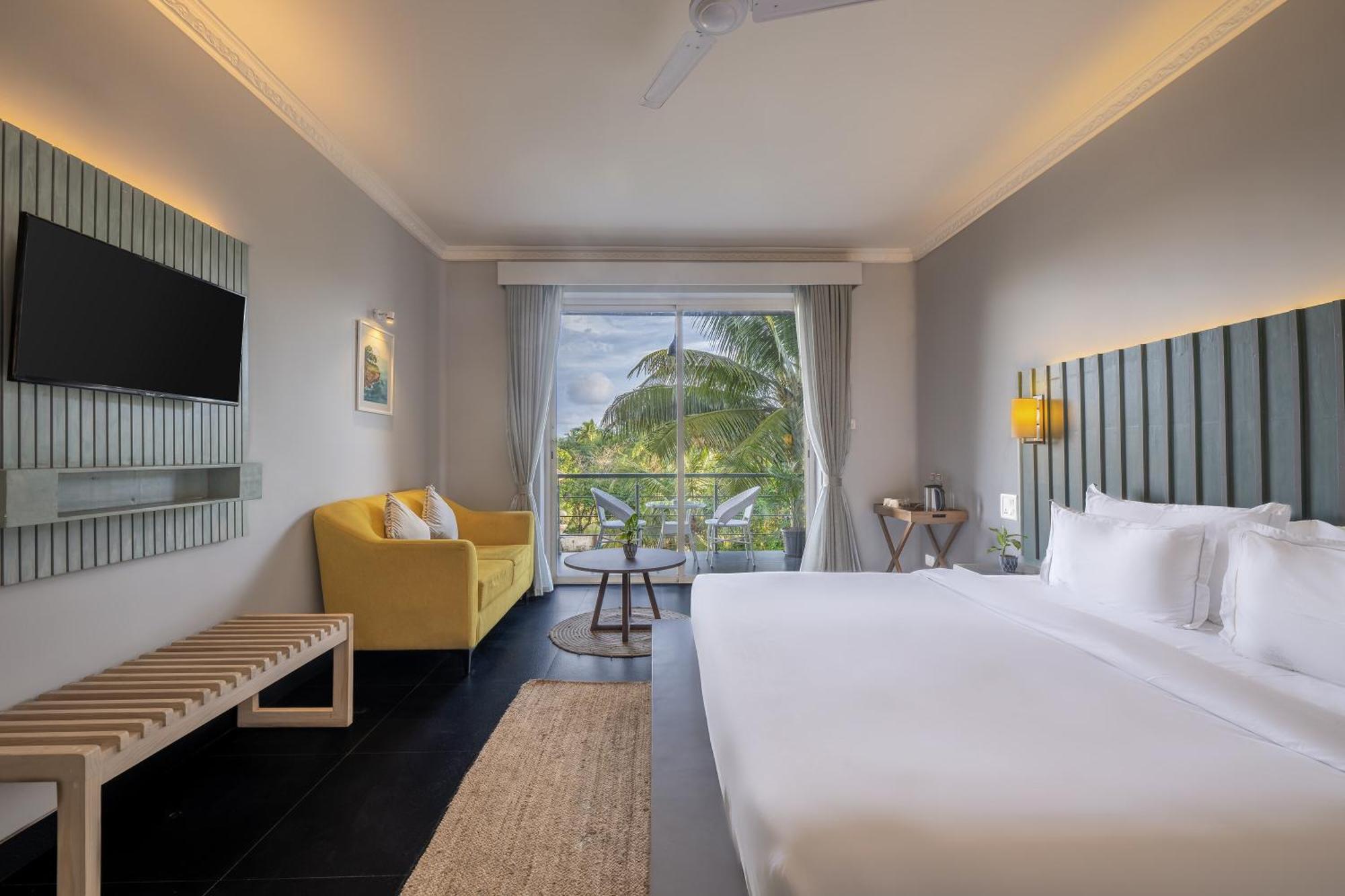 Echor Samara Morjim Goa Sea View Restro Otel Dış mekan fotoğraf