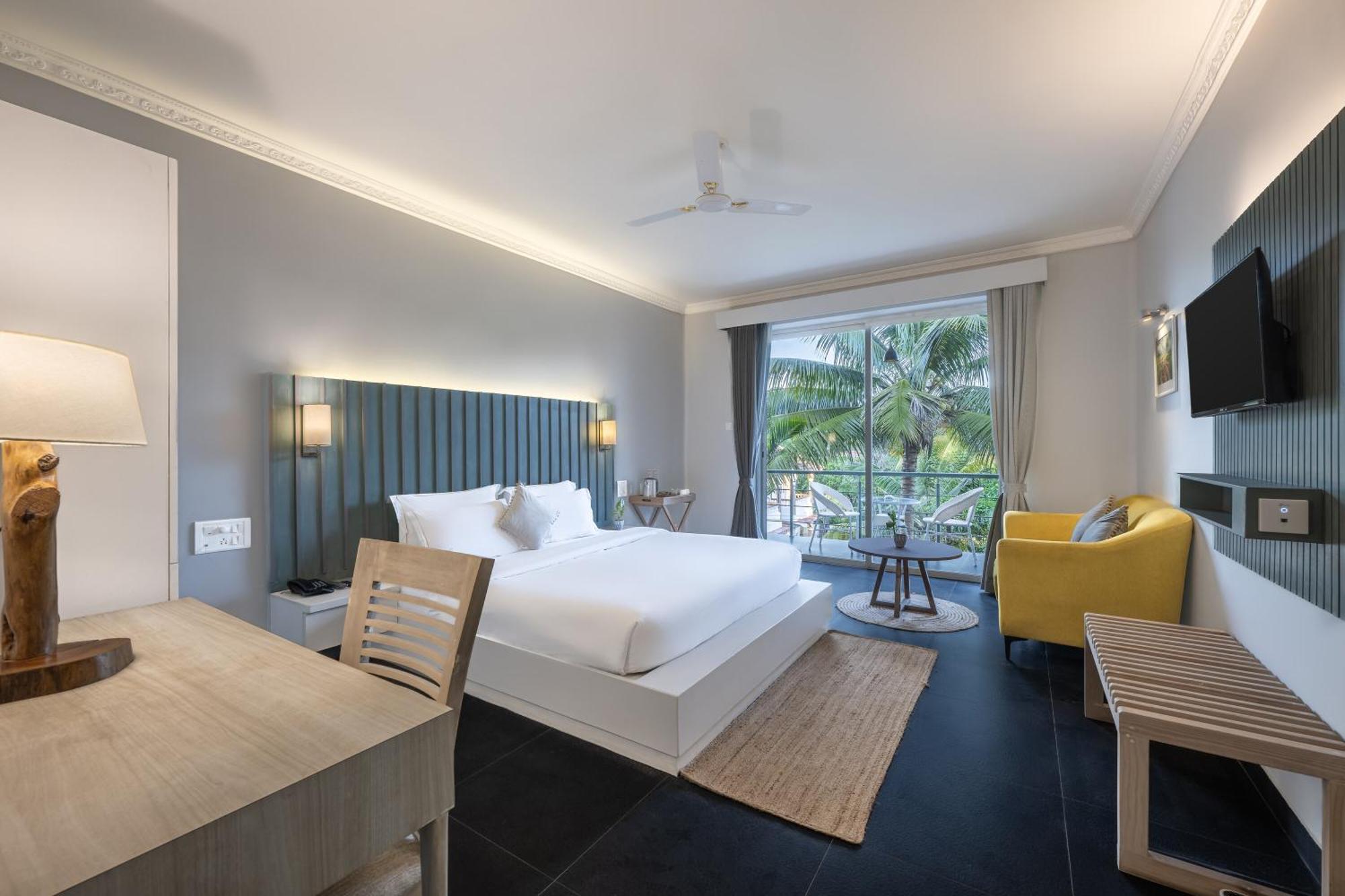 Echor Samara Morjim Goa Sea View Restro Otel Dış mekan fotoğraf