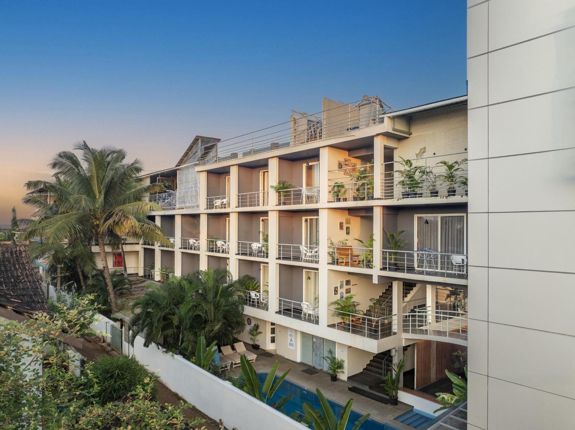 Echor Samara Morjim Goa Sea View Restro Otel Dış mekan fotoğraf