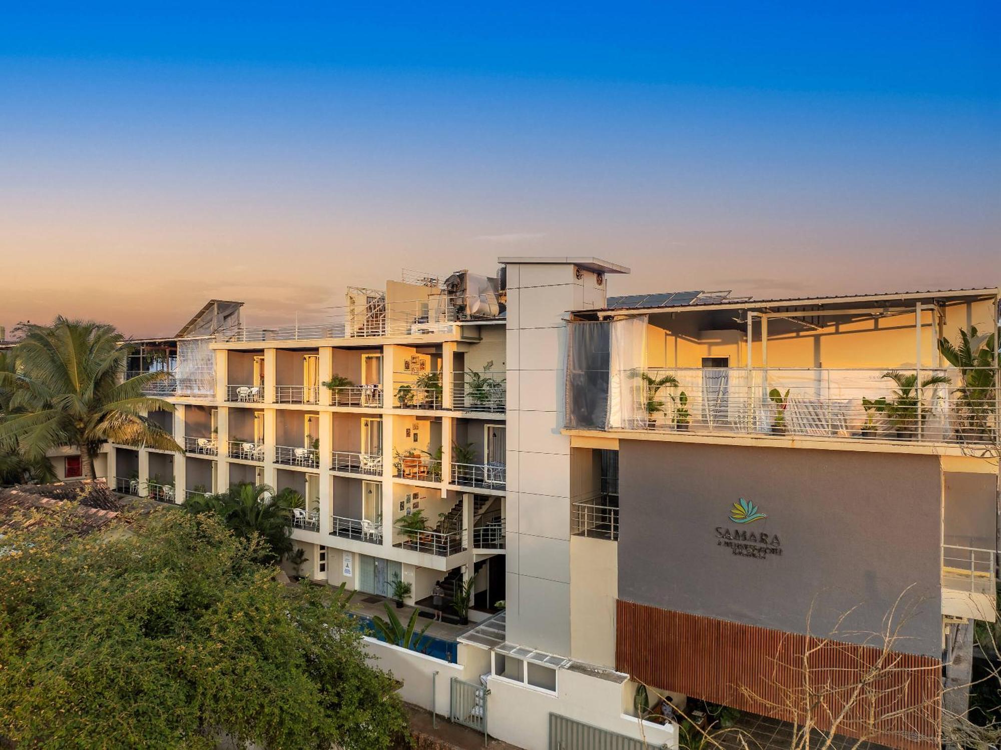 Echor Samara Morjim Goa Sea View Restro Otel Dış mekan fotoğraf