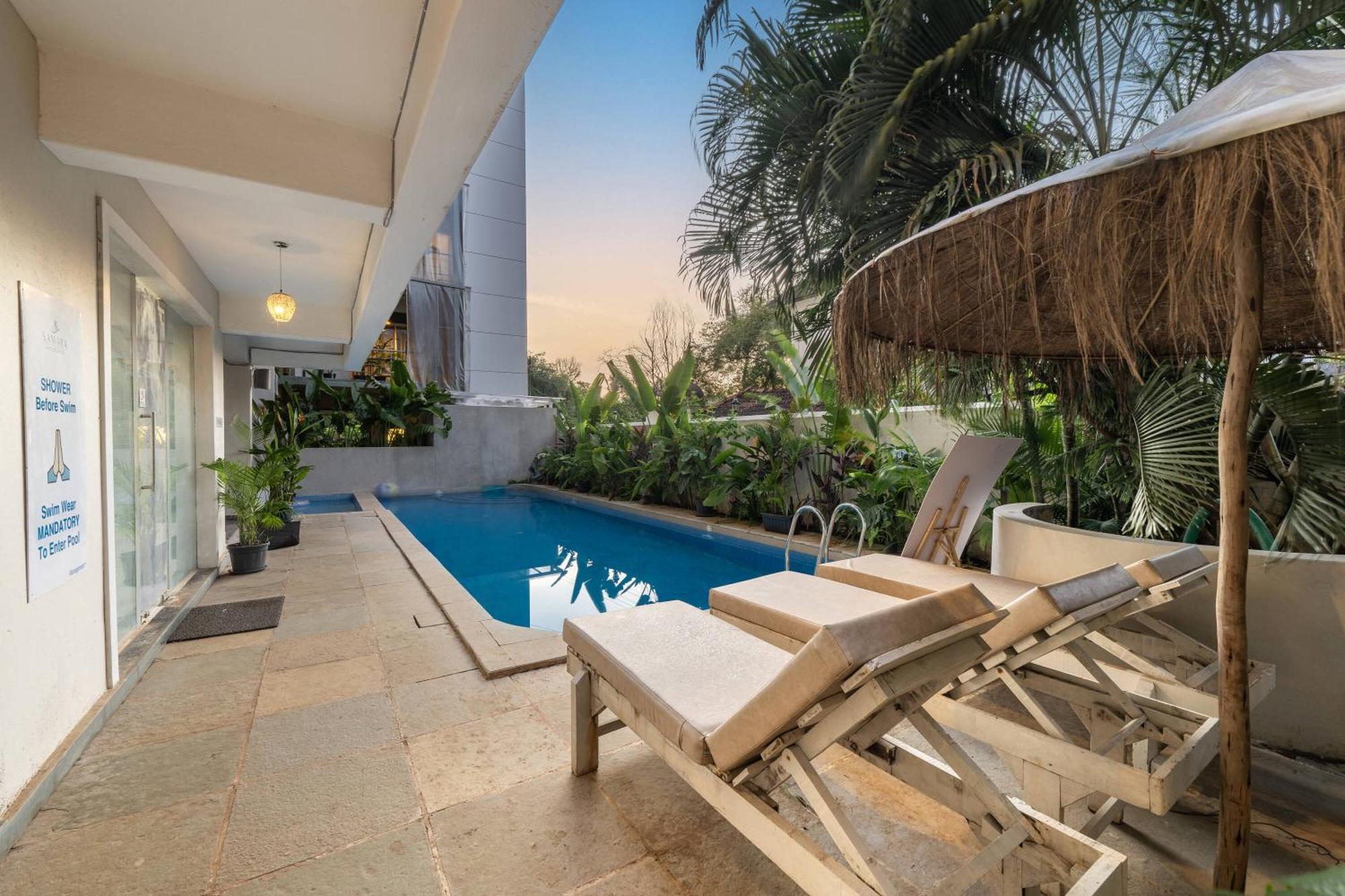 Echor Samara Morjim Goa Sea View Restro Otel Dış mekan fotoğraf