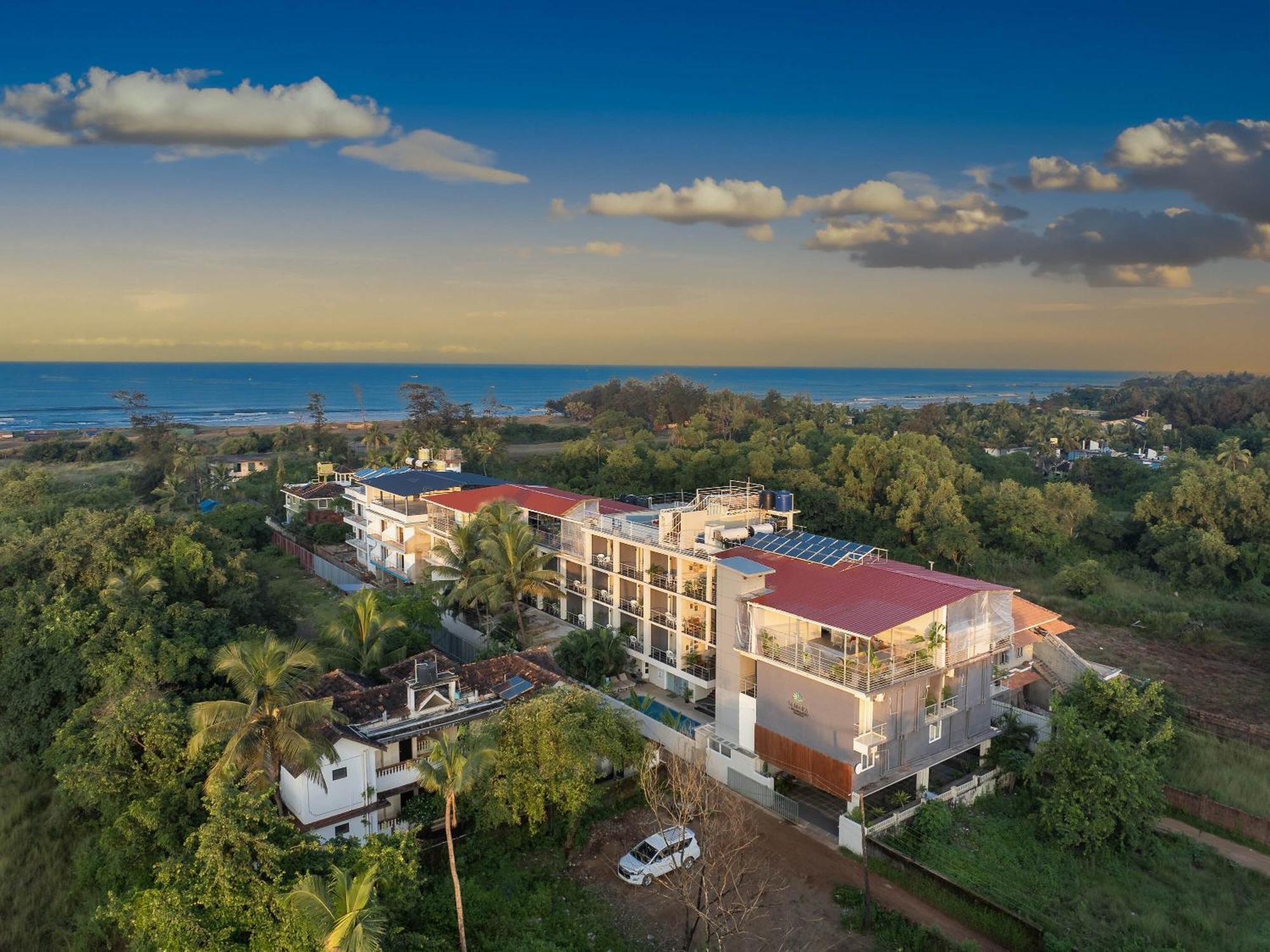 Echor Samara Morjim Goa Sea View Restro Otel Dış mekan fotoğraf